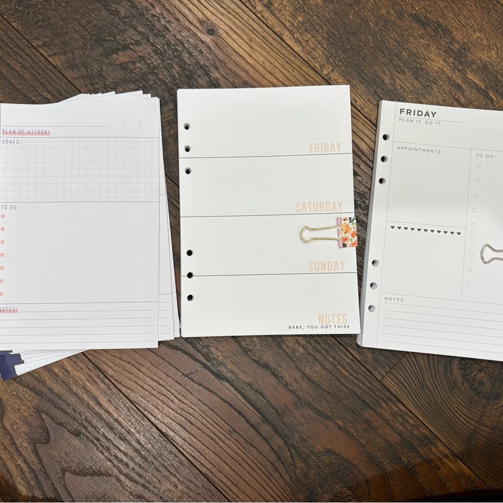 Bundle of planned accessories agenda 52 - Picture 6 of 10